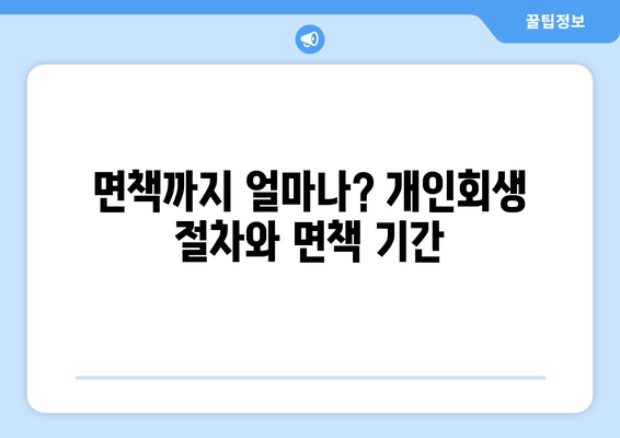 면책까지 얼마나? 개인회생 절차와 면책 기간