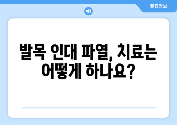 발목 인대 파열 완벽 가이드| 증상, 치료, 재활까지 | 발목 부상, 인대 손상, 운동, 재활 운동