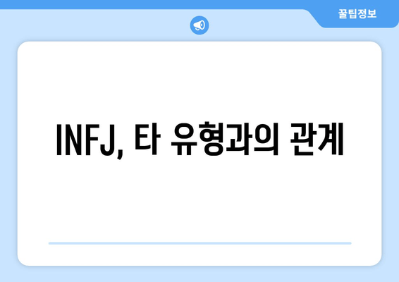 INFJ, 타 유형과의 관계