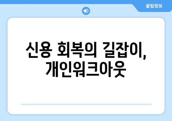 신용 회복의 길잡이, 개인워크아웃