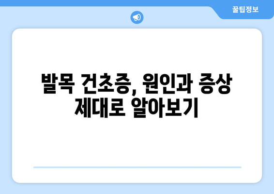 발목 건초증으로 인한 부기, 이렇게 관리하고 줄여보세요! | 발목 건초증, 발목 부기, 통증 완화, 치료, 운동, 재활