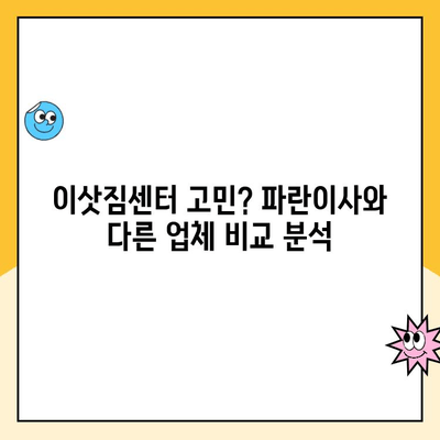 이삿짐센터 추천| 김병만 파란이사, 업계 최고 선택? | 파란이사 장점, 가격 비교, 후기