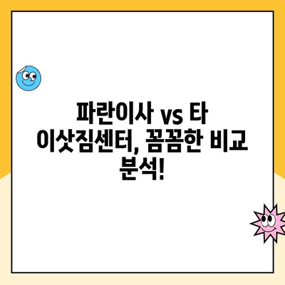 김병만의 파란이사| 이사 후기 & 만족도 비교 분석 | 이삿짐센터 추천, 이사 서비스 후기, 파란이사 후기