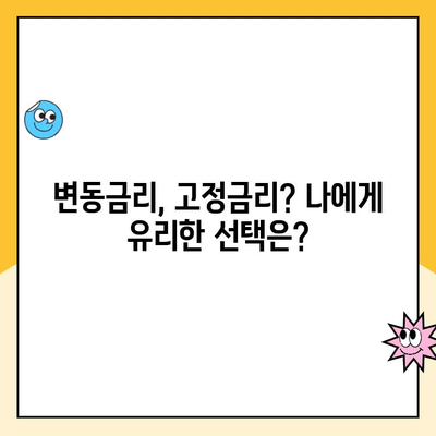 변동금리 대출, 상환 부담 커지기 전에! 대처 방법 총정리 | 변동금리, 금리 인상, 대출 상환, 대출 전략