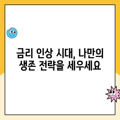 변동금리 대출 상환, 이제 걱정 그만! 똑똑한 생존 전략 5가지 | 금리 인상, 대출 상환, 재무 관리, 부채 관리