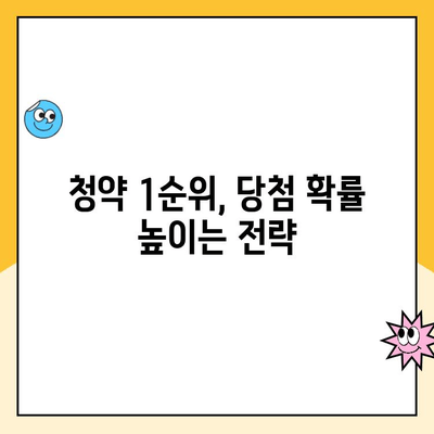 주택 청약 1순위 조건 완벽 가이드| 자격, 우선순위, 유의 사항 | 청약, 1순위, 주택, 당첨, 가이드, 정보