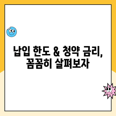 주택청약 제도 개편 완벽 분석| 납입 한도, 청약금리 변화, 나에게 유리한 전략은? | 주택청약, 청약 제도 개편, 납입 한도, 청약금리, 2023