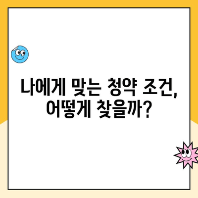 주택청약점수 계산과 청약금리의 영향| 나에게 유리한 조건은? | 청약, 금리, 점수 계산, 대출, 주택 구매