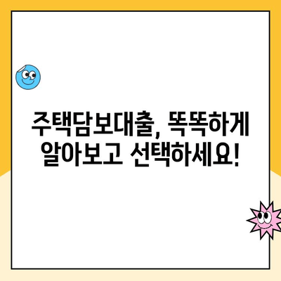 변동금리 주택 대출, 고민은 그만! 지금 바로 알아보는 대안 3가지 | 주택담보대출, 고정금리, 금리 변동, 대출 비교