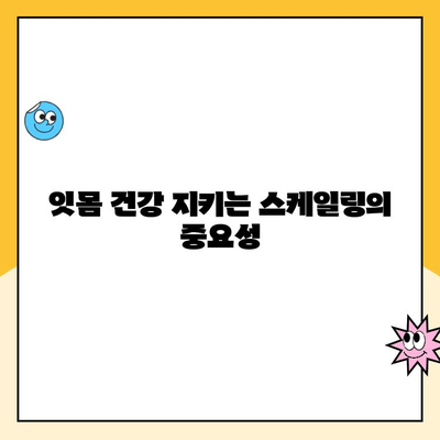 첨단지구 치과| 건강한 치아를 위한 주기적 스케일링의 중요성 | 치주질환 예방, 잇몸 건강, 스케일링 주기, 첨단지구 치과