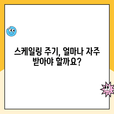 첨단지구 치과| 건강한 치아를 위한 주기적 스케일링의 중요성 | 치주질환 예방, 잇몸 건강, 스케일링 주기, 첨단지구 치과