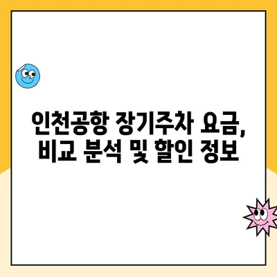 인천공항 장기주차 꿀팁| 주차대행부터 요금까지 한번에 해결하세요! | 인천공항 주차, 장기주차, 주차대행, 주차요금