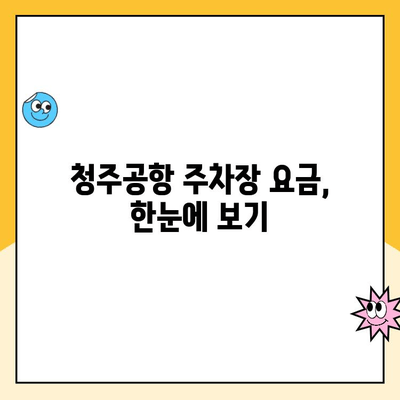 청주공항 주차장 완벽 가이드| 요금, 예약, 주차꿀팁 | 청주공항, 주차장, 주차요금, 주차예약