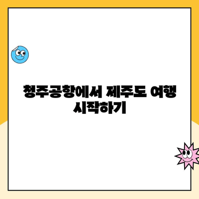 청주공항 제주도 여행| 주차장 요금 & 맛집 정보 총정리 | 제주도 여행, 청주공항 주차, 공항 맛집, 여행 준비