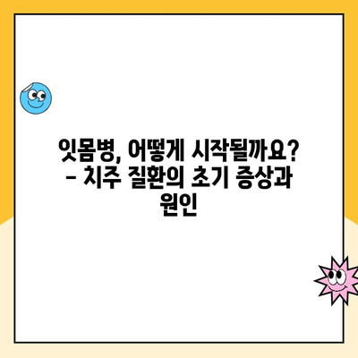 치주 질환, 증상과 진행 과정 알아보기 | 잇몸병, 치료, 예방