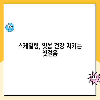 치주 질환 예방, 스케일링의 중요성| 잇몸 건강 지키는 필수 관리법 | 치주 질환, 잇몸 건강, 스케일링, 치과 관리