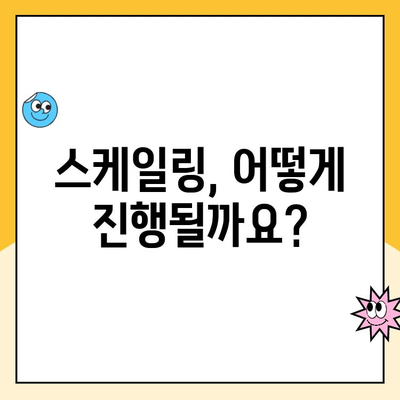 스케일링| 치아 건강의 비밀 무기 | 치아 건강 지키는 스케일링의 모든 것