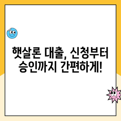 햇살론 대출, 지금 바로 알아보세요! | 조건, 금리, 자격, 대환 정보 완벽 정리