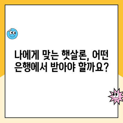 햇살론 신용등급 지원 받는 방법| 맞춤 대출 및 은행 추천 가이드 | 햇살론, 신용대출, 저신용자 대출, 금융 상담