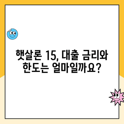 햇살론 15 신청, 조건부터 부결까지! 알아야 할 모든 것 | 햇살론, 신청 자격, 부결 사유, 대출 가이드