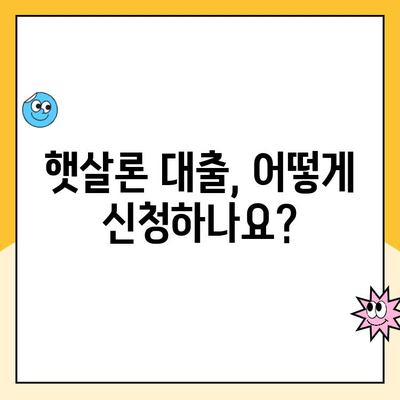 햇살론 대출 자격 & 재대출 조건 완벽 정리 | 신청 자격, 한도, 금리, 필요 서류, 주의사항