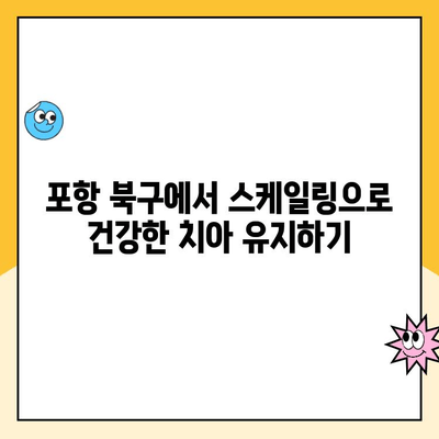 포항시 북구 치과 스케일링 관리| 발치를 예방하는 건강한 치아 관리법 | 스케일링, 치아 건강, 구강 관리 팁