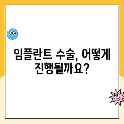 임플란트 수술, 과정과 기대되는 결과는? | 치과, 임플란트, 수술, 회복, 주의사항