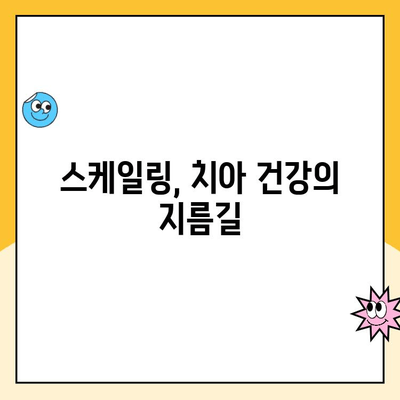 평택 치과 전문가가 알려주는 꾸준한 스케일링의 중요성 | 치아 건강, 잇몸 관리, 치주 질환 예방