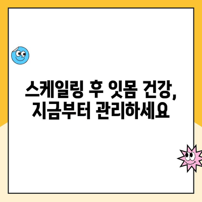 스케일링 후 잇몸에서 피가 나는 이유| 화정역 치과 전문의가 알려주는 원인과 해결책 | 잇몸 출혈, 스케일링 후 관리, 치주 질환