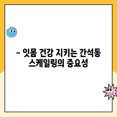 간석동 스케일링으로 치석과 치주 질환을 예방하세요! | 치과, 구강 건강, 잇몸 관리