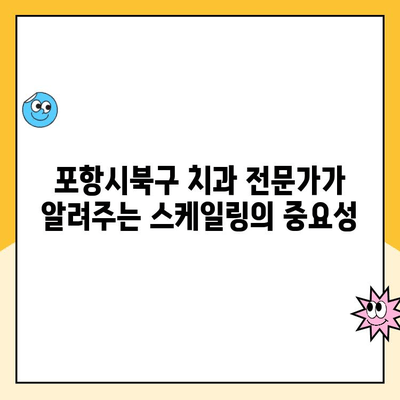 포항시북구 치과 전문가가 알려주는 스케일링 관리의 중요성| 건강한 치아를 위한 필수 지침 | 치아 건강, 구강 관리, 스케일링, 포항 치과