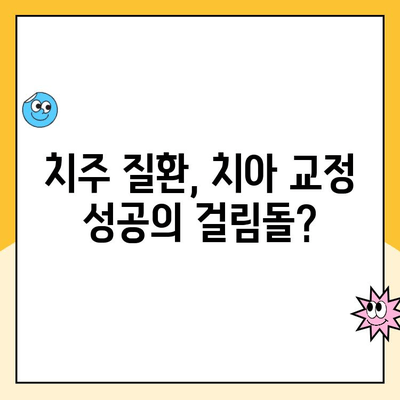 치아 교정, 치주 질환과의 상관관계| 알아야 할 중요한 정보 | 치아 교정, 치주 질환, 구강 건강