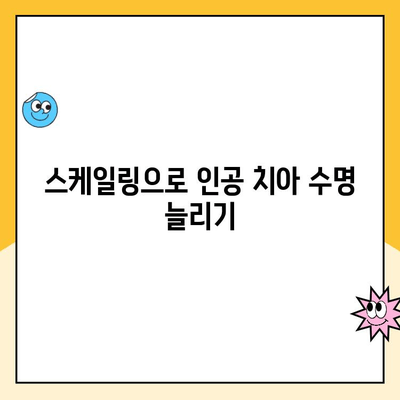 청주 인공 치아 스케일링| 치아 건강 지키는 필수 관리법 | 인공 치아, 스케일링, 청주 치과, 구강 관리