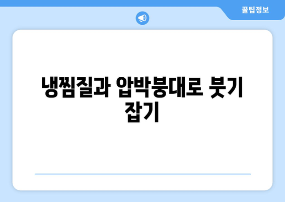 오른쪽 발목 붓기와 통증 해소를 위한 5가지 방법 | 발목 부상, 통증 완화, 재활 운동