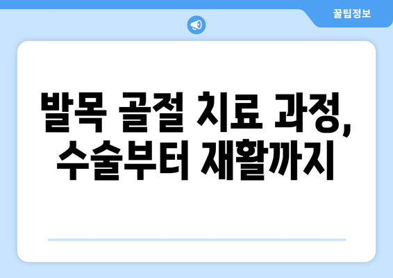 발목 골절, 신속한 진단과 치료가 중요한 이유| 골절 유형별 증상과 치료법 | 발목 골절, 응급처치, 치료 과정, 재활