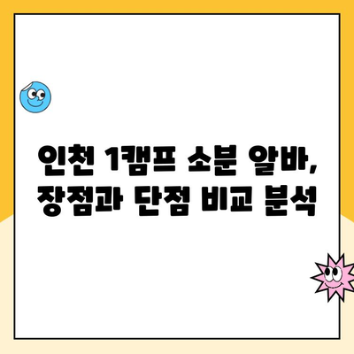 인천 1캠프 소분 심야 알바 실제 임금 공개 | 시급, 근무 환경, 꿀팁